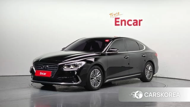 Hyundai Grandeur IG Hybrid 2018 Черный из Кореи