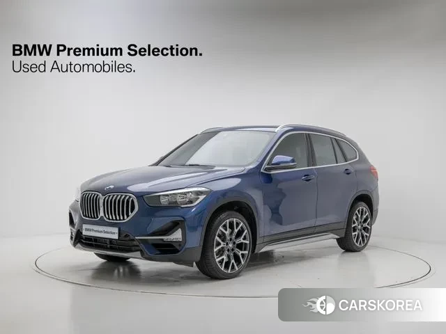 BMW X1 (F48) 2022 Синий из Кореи