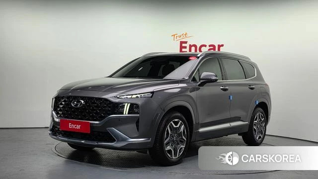 Hyundai The New Santa Fe 2021 Серый из Кореи