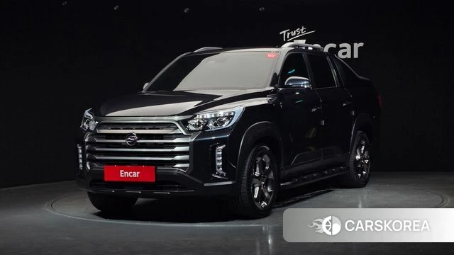 Ssangyong The New Rexton Sport 2022 Серый из Кореи