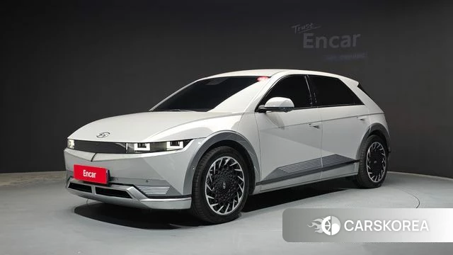 Hyundai Ionic 5 2022 Серебристо-серый из Кореи