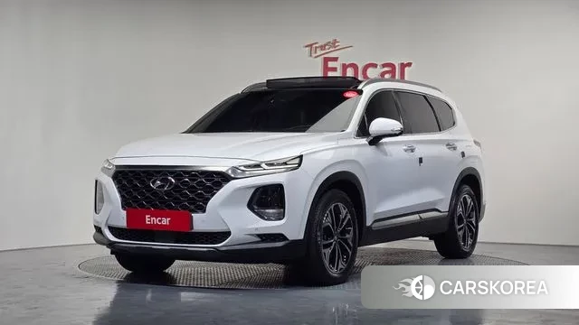 Hyundai Santa Fe TM 2018 Белый из Кореи
