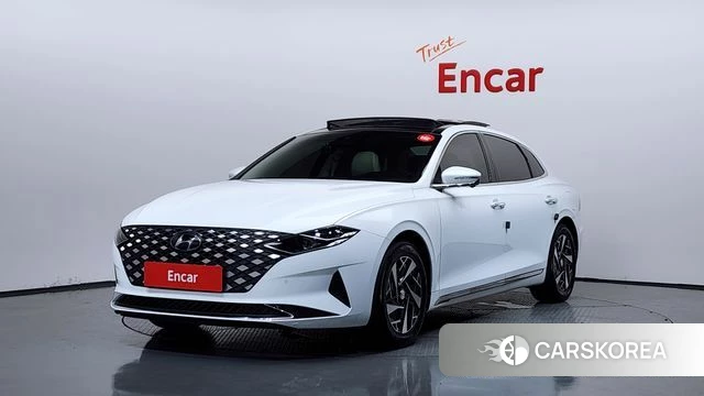 Hyundai The New Grandeur IG Hybrid 2022 Белый из Кореи