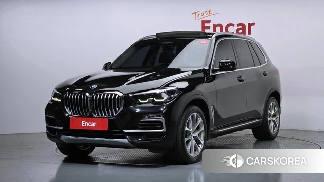 BMW X5 (G05) 2021 Черный из Кореи