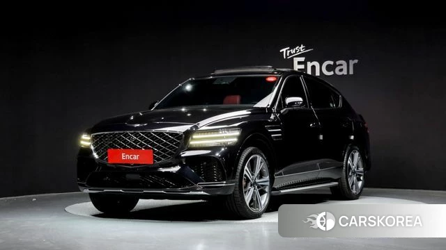 Genesis GV80 Coupe 2023 Черный из Кореи