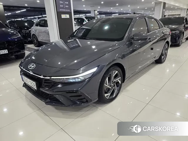 Hyundai The New Avante (CN7) 2023 Серый из Кореи