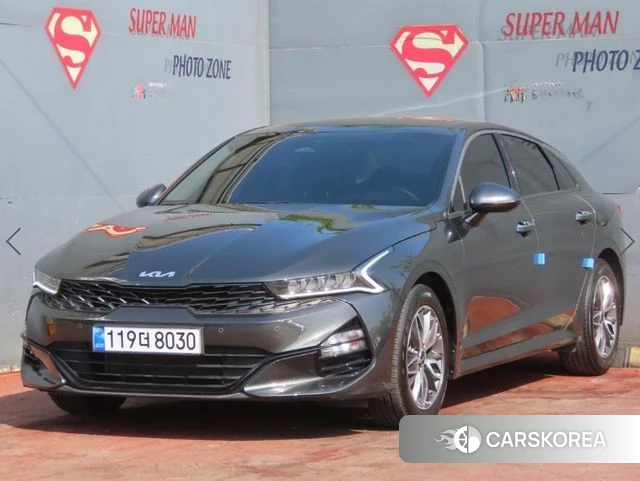 Kia K5 3rd generation 2023 Серый из Кореи