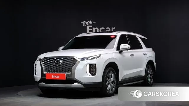 Hyundai Palisade 2021 Белый из Кореи