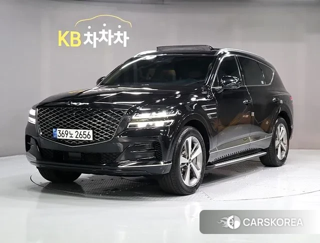 Genesis GV80 2021 Черный из Кореи