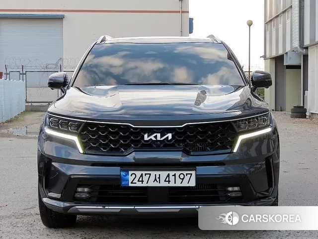 Kia Sorento 4th Generation 2022 Серебристо-серый из Кореи