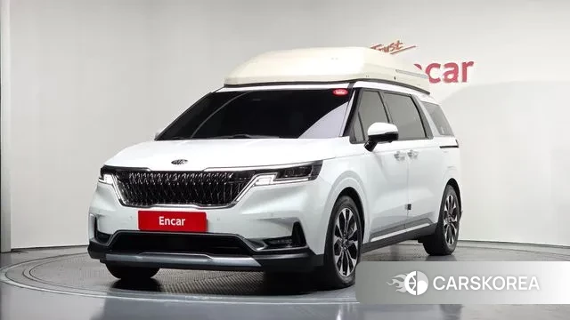 Kia Carnival 4th generation 2021 Белый из Кореи
