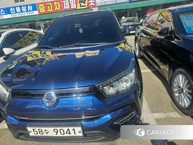 Ssangyong Tivoli Armor 2018 Синий из Кореи