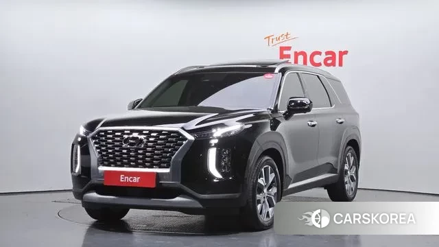 Hyundai Palisade 2021 Черный из Кореи