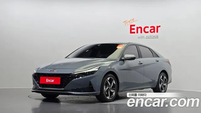 Hyundai Avante (CN7) 2020 Серый из Кореи