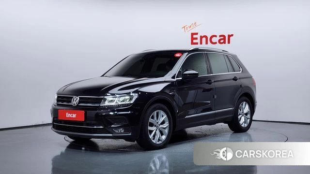 Volkswagen Tiguan second Generation 2019 Черный из Кореи