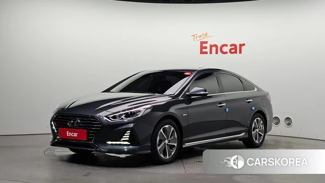 Hyundai Sonata New Rise Hybrid 2018 Серый из Кореи