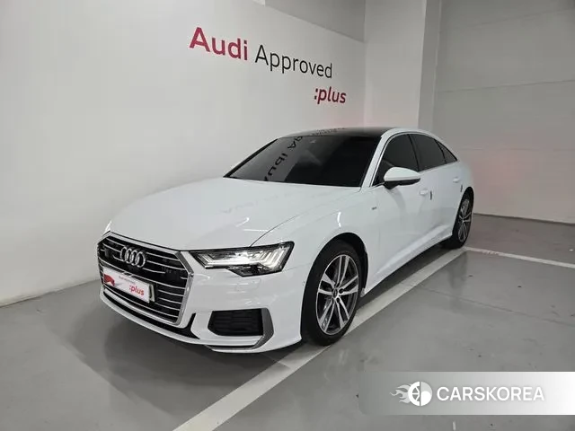 Audi A6 (C8) 2023 Белый из Кореи