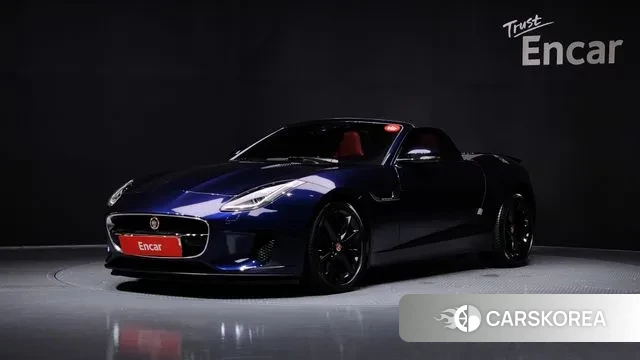 Jaguar F-TYPE 2018 Синий из Кореи