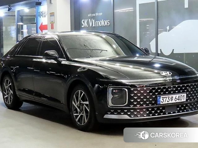 Hyundai Grandeur Hybrid (GN7) 2023 Черный из Кореи