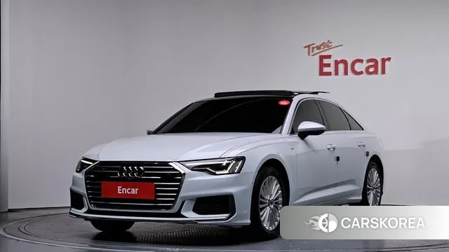 Audi A6 (C8) 2020 Белый из Кореи