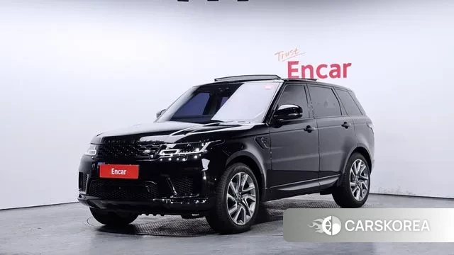 Land Rover Range Rover Sport 2nd Generation 2019 Черный из Кореи