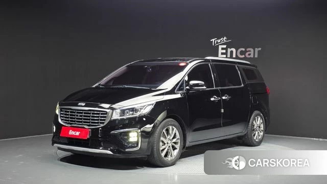 Kia The New Carnival 2018 Черный из Кореи
