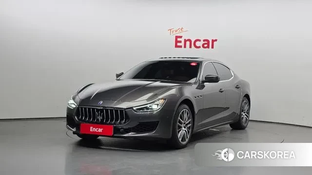 Maserati Ghibli 2021 Серый из Кореи