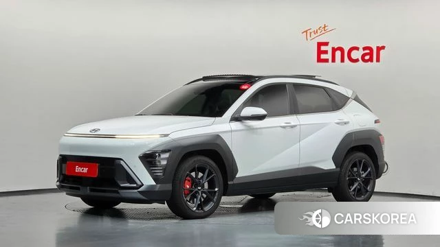 Hyundai Kona (SX2) 2023 Белый из Кореи