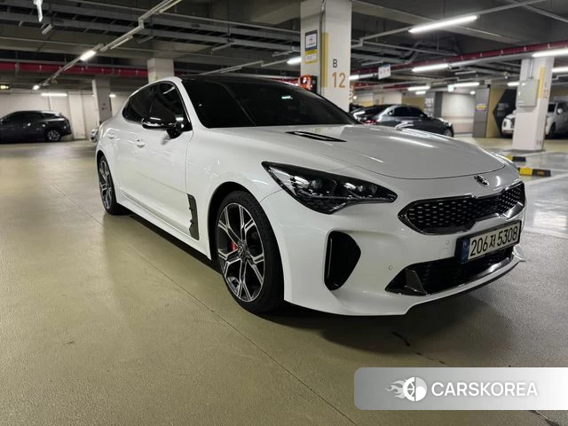 Kia Stinger 2019 Белый из Кореи