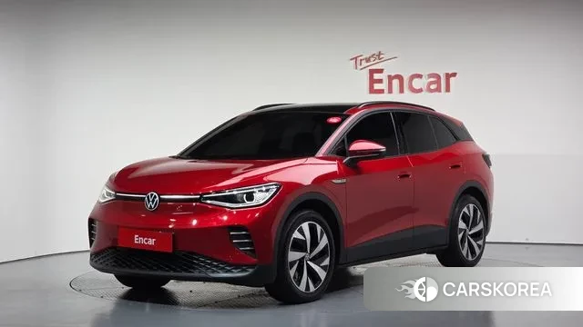 Volkswagen ID.4 2023 Красный из Кореи