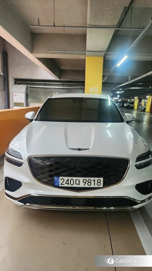 Genesis GV70 2024 Белый из Кореи