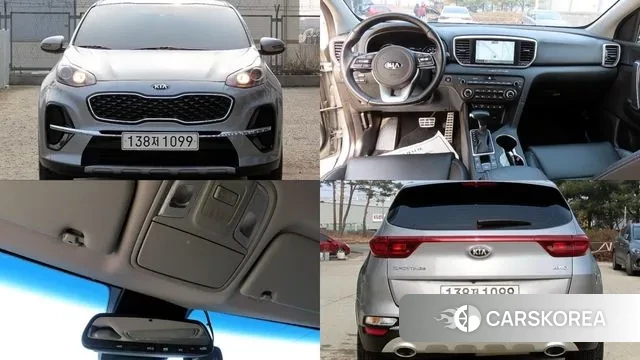 Kia Sportage The Bold 2021 Серый из Кореи