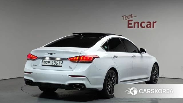 Genesis G80 2018 Белый из Кореи