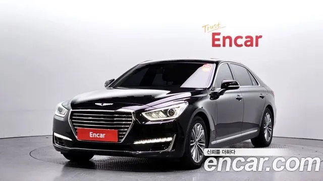 Genesis EQ900 2018 Черный из Кореи