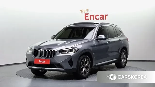 BMW X3 (G01) 2023 Серый из Кореи