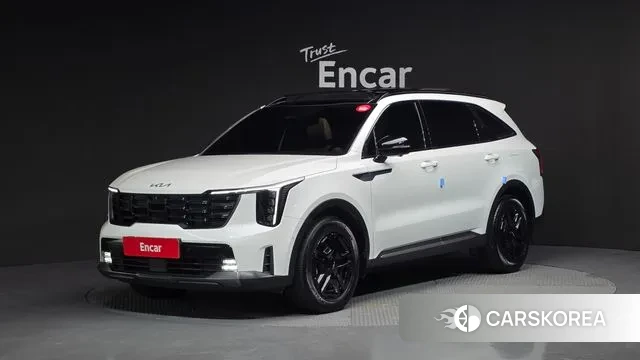Kia The New Sorento 4th Generation 2023 Белый из Кореи