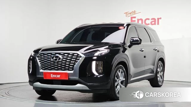 Hyundai Palisade 2021 Черный из Кореи