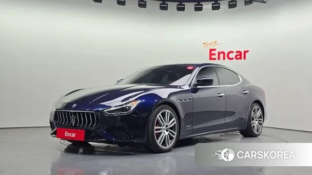 Maserati Ghibli 2019 Синий из Кореи