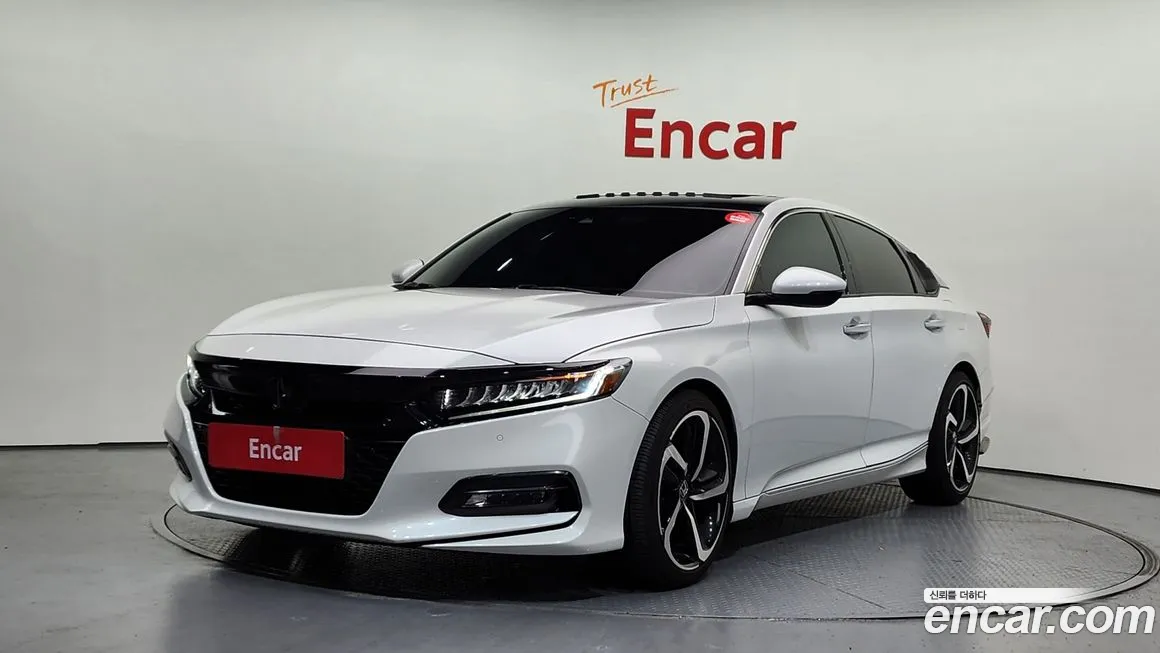 Honda Accord 10th Generation 2018 Белый из Кореи