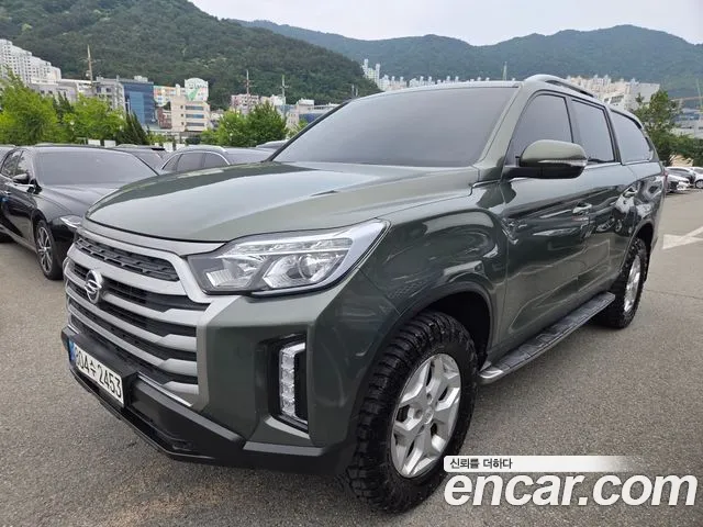 Ssangyong The New Rexton Sport 2022 Темно-зеленый из Кореи