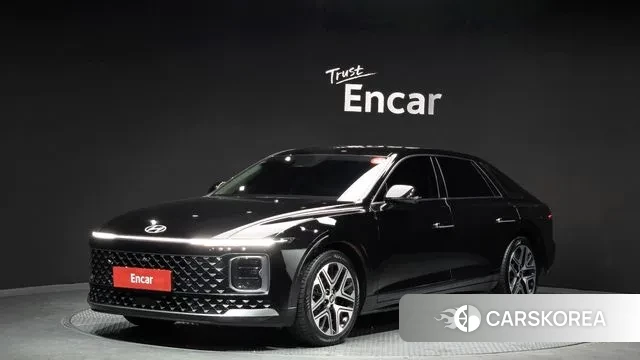 Hyundai Grandeur Hybrid (GN7) 2024 Черный из Кореи