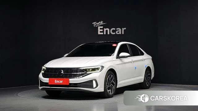 Volkswagen 7th Generation of Jetta 2023 Белый из Кореи