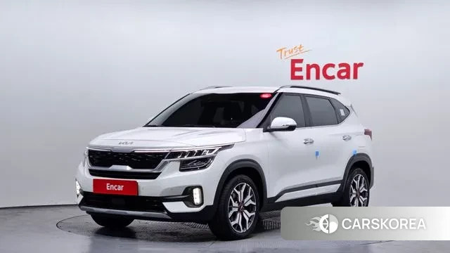 Kia Seltos 2021 Белый из Кореи