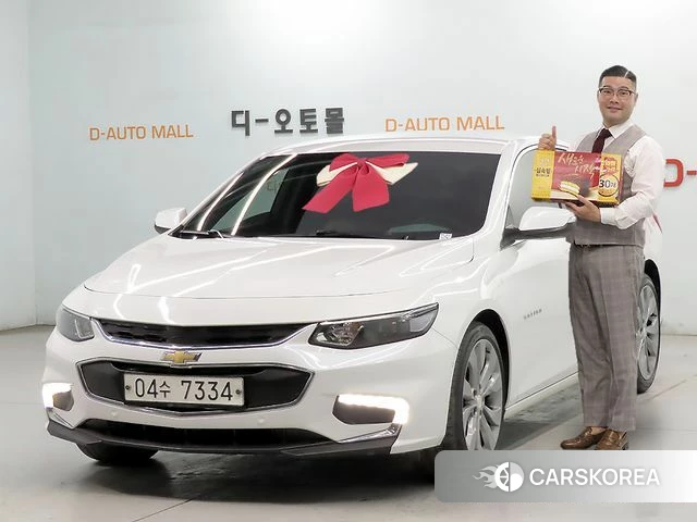 Chevrolet (GM Daewoo) All New Malibu 2018 Белый из Кореи