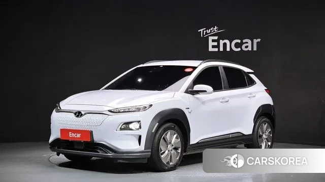 Hyundai Kona Electric 2020 Белый из Кореи