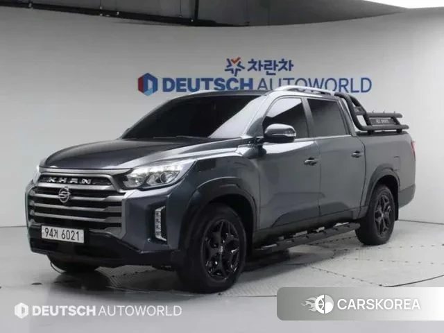 Ssangyong The New Rexton Sports Cannes 2021 Зеленый из Кореи