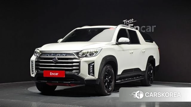 Ssangyong The New Rexton Sports Cannes 2021 Белый из Кореи