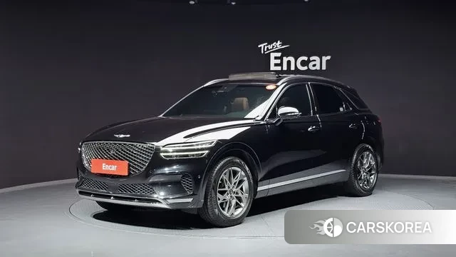 Genesis GV70 2021 Черный из Кореи