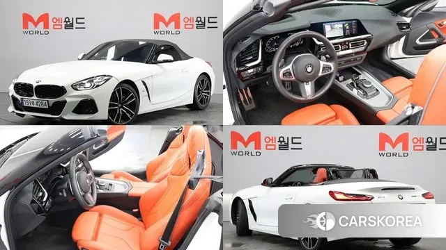 BMW Z4 (G29) 2023 Белый из Кореи