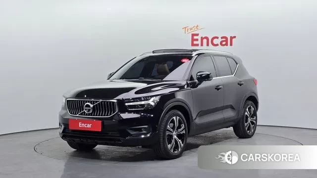 Volvo XC40 2021 Черный из Кореи